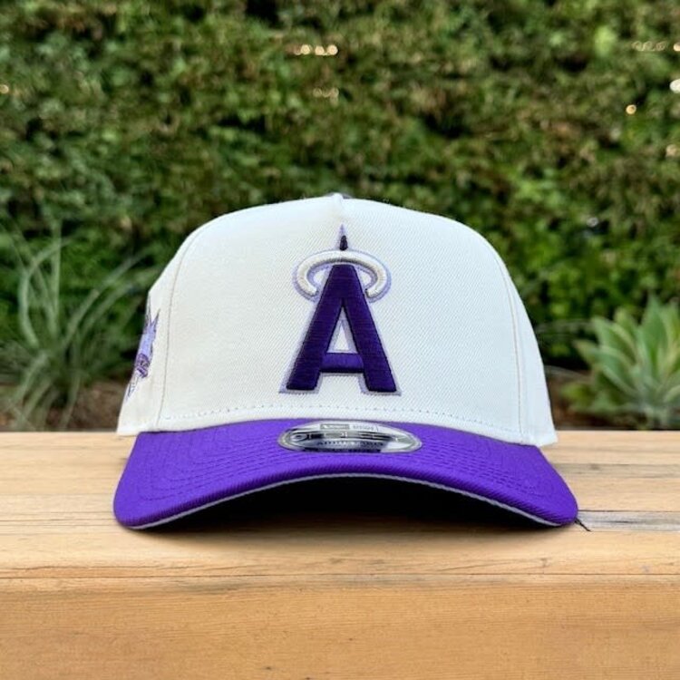New Era Angels Ivory/Purple 1989 ASG 940 A-Frame
