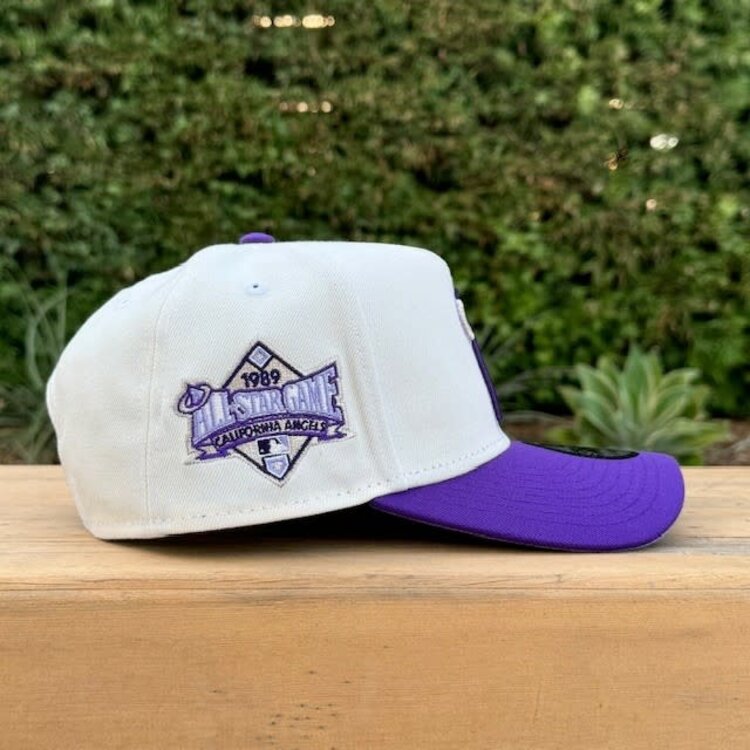 New Era Angels Ivory/Purple 1989 ASG 940 A-Frame