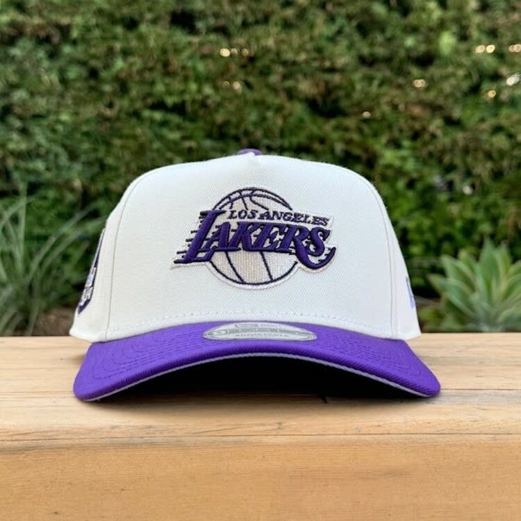 New Era Lakers Ivory/Purple 1947 940 A-Frame