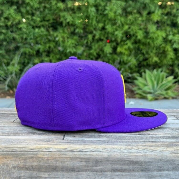 New Era LA C Purple Gold Back Hit GrUV
