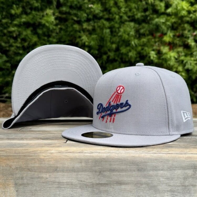 New Era LA Gray 1958 Cooperstown