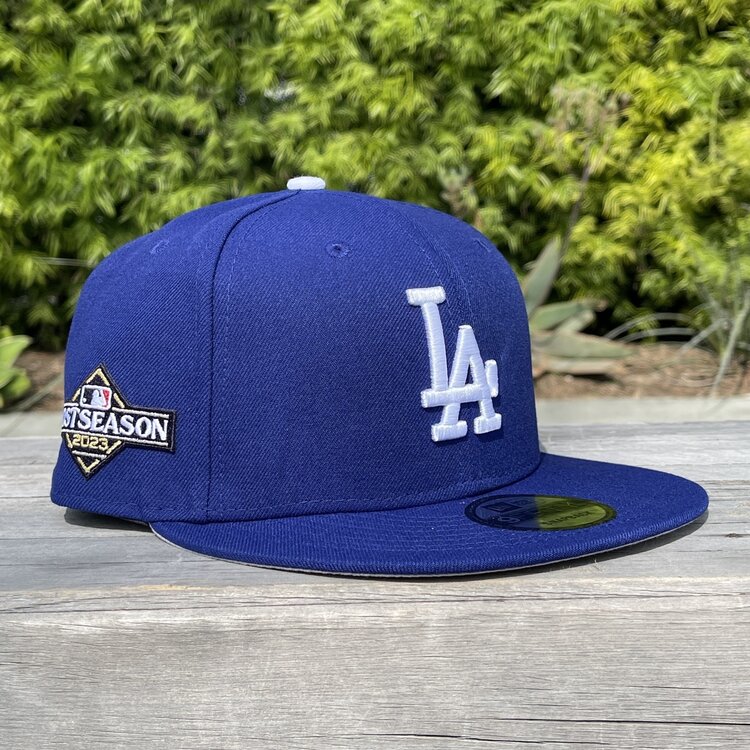 New Era LA Dodgers 2023 Postseason Side Patch 950 Royal Snapback
