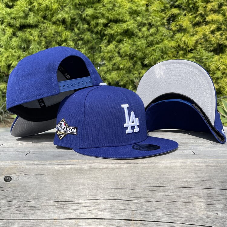 New Era LA Dodgers 2023 Postseason Side Patch 950 Royal Snapback