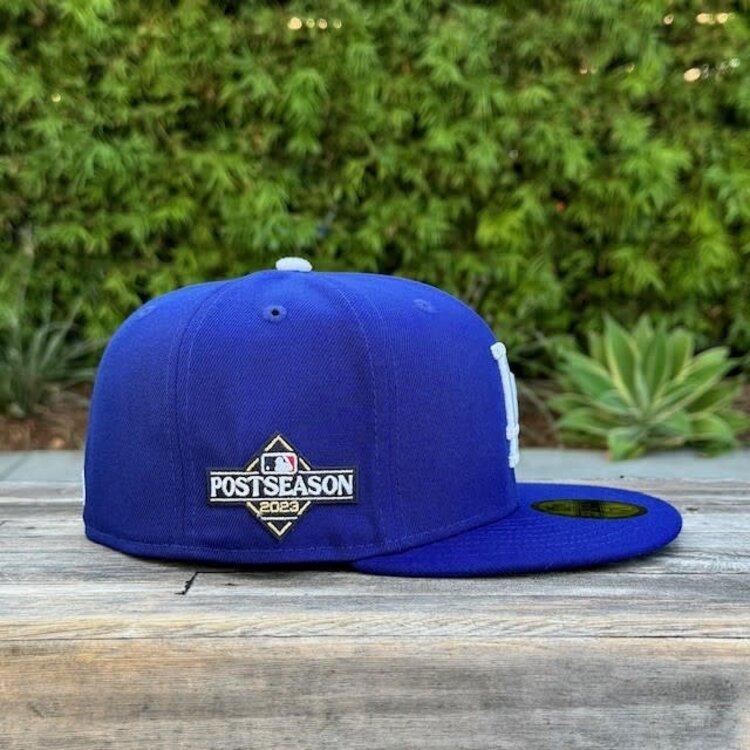 New Era MLB LA Dodgers 2023 Postseason Side Patch Royal