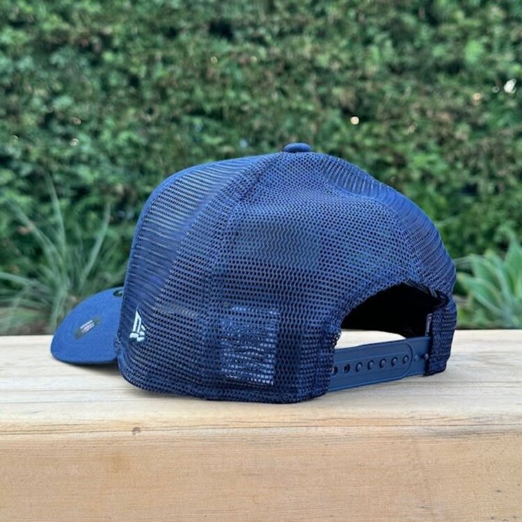New Era Cowboys Navy Evergreen Star Foam Front 940 A-Frame Trucker