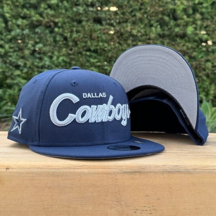 New Era Cowboys Youth Script Snapback