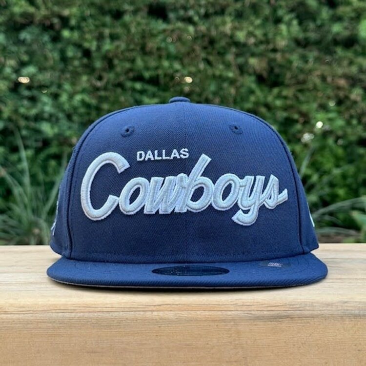 New Era Cowboys Youth Script Snapback