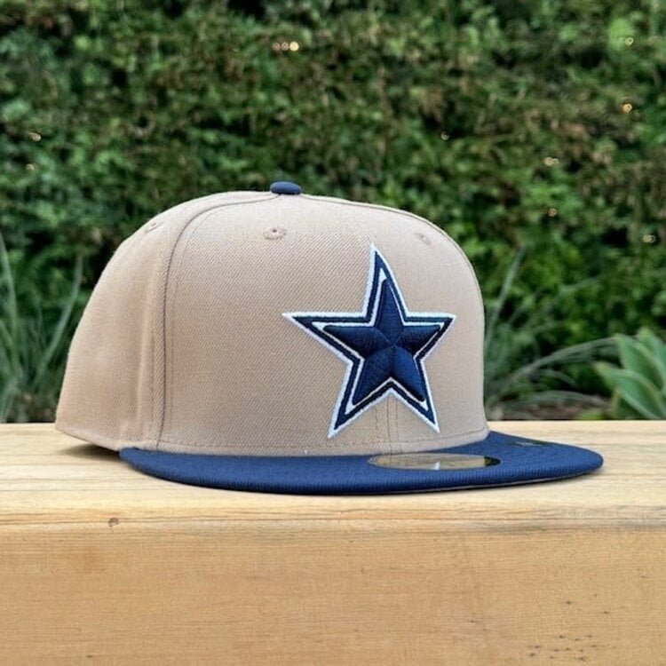 New Era Cowboys Khaki/Navy Fitted