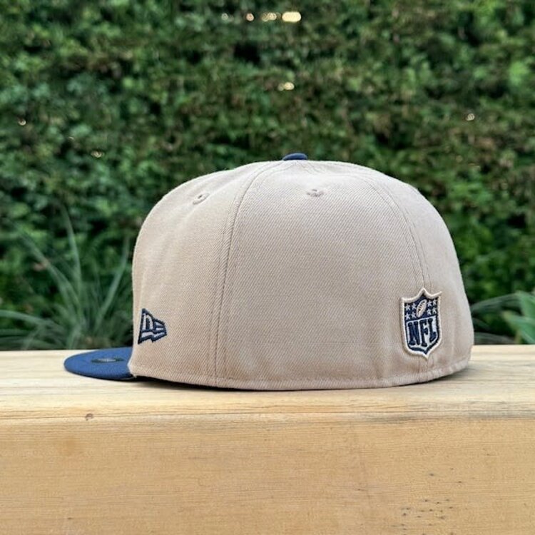 New Era Cowboys Khaki/Navy Fitted