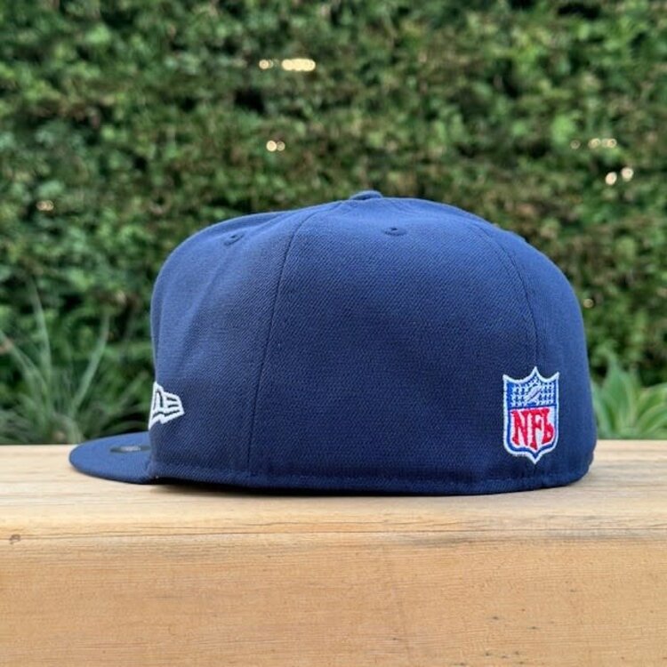 New Era Cowboys Navy Horse Fitted
