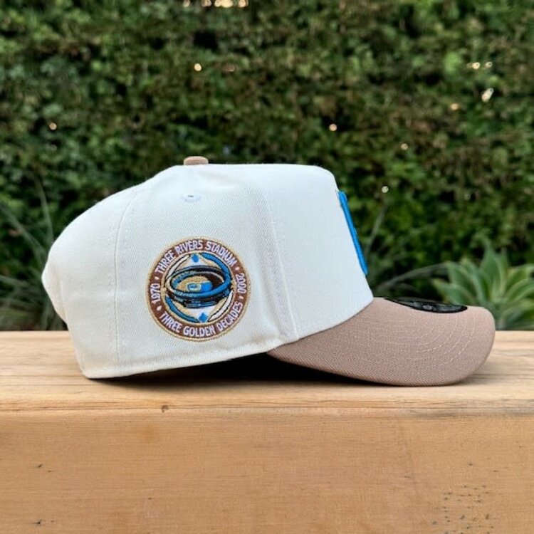 New Era Pirates Ivory/Khaki Stadium Anniv 940 A-Frame