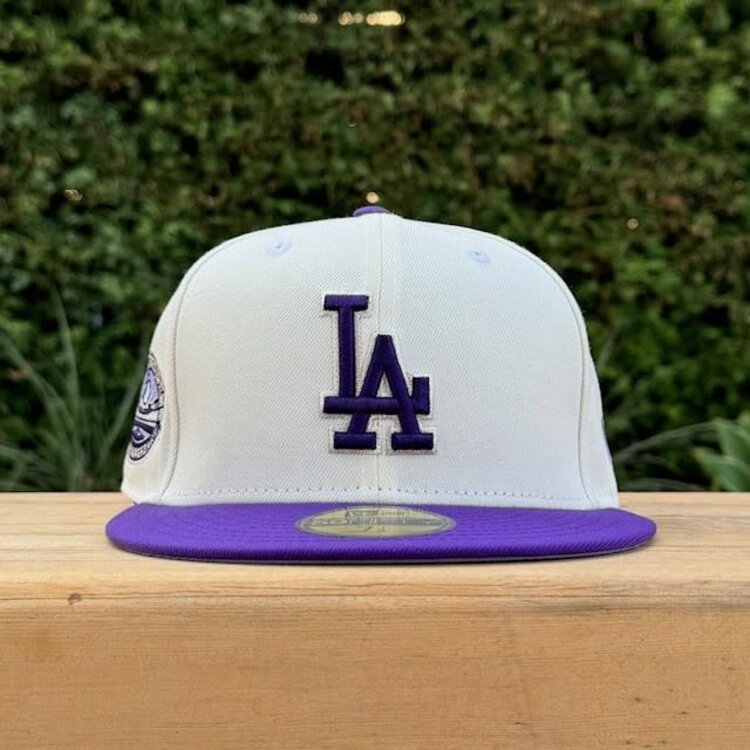 New Era LA Ivory/Purple 50th Stadium Anniv Lavender UV