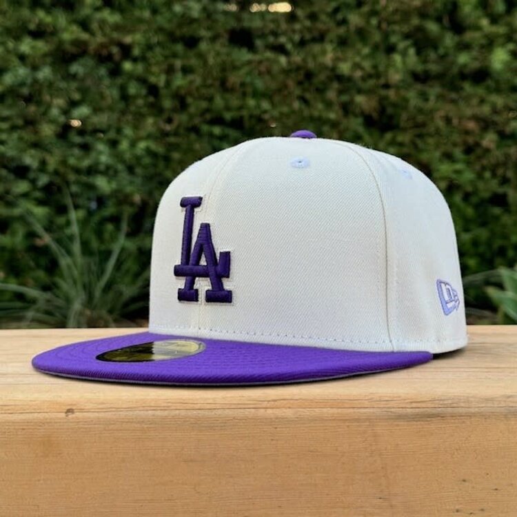 New Era LA Ivory/Purple 50th Stadium Anniv Lavender UV