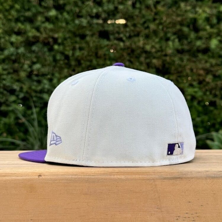 New Era LA Ivory/Purple 50th Stadium Anniv Lavender UV
