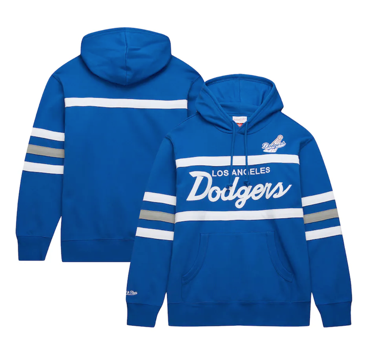 Mitchell and Ness LA Dodgers Mitchell & Ness Head Coach Hoodie Royal
