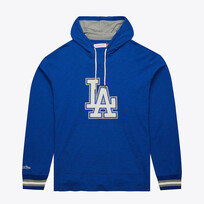 Mitchell and Ness LA Dodgers M&N Legendary Slub Long Sleeve Hoodie Vintage Logo