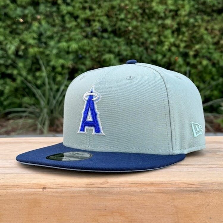 New Era Angels 2002 WS Mint Green/ Navy BUV 950