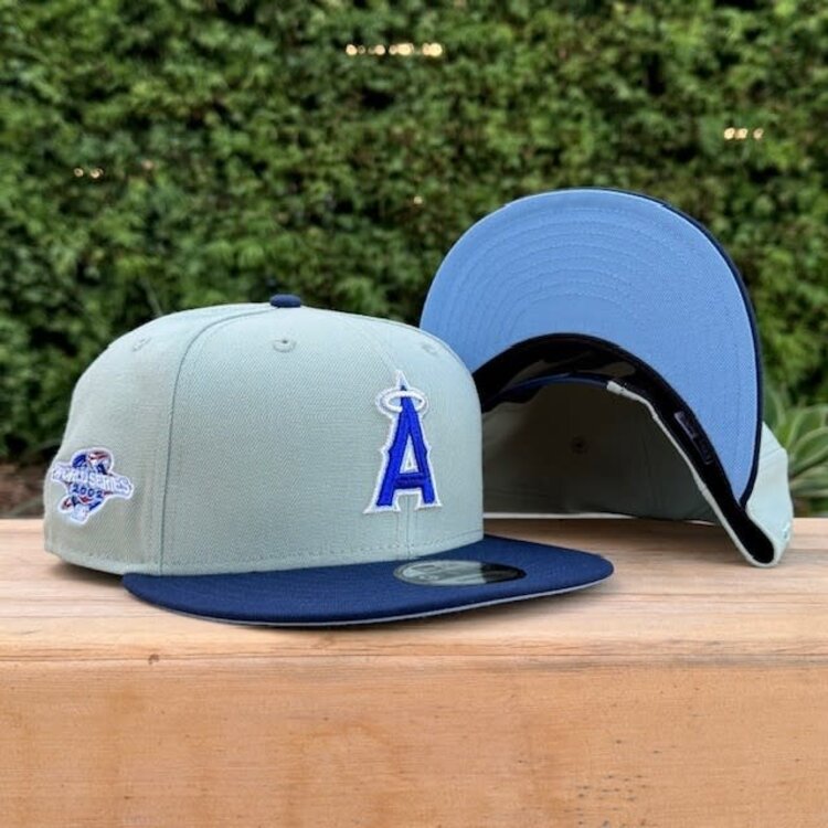 New Era Angels 2002 WS Mint Green/ Navy BUV 950