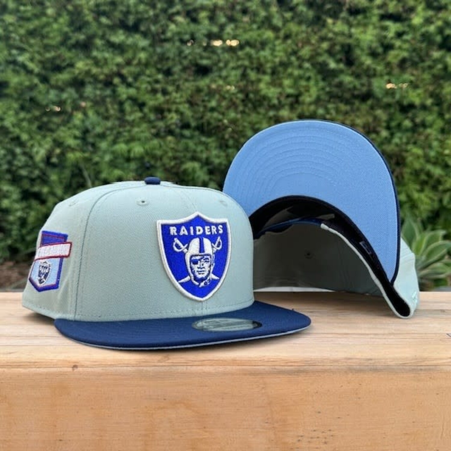 Raiders Mint Green/ Navy BUV 950 - The Locker Room of Downey