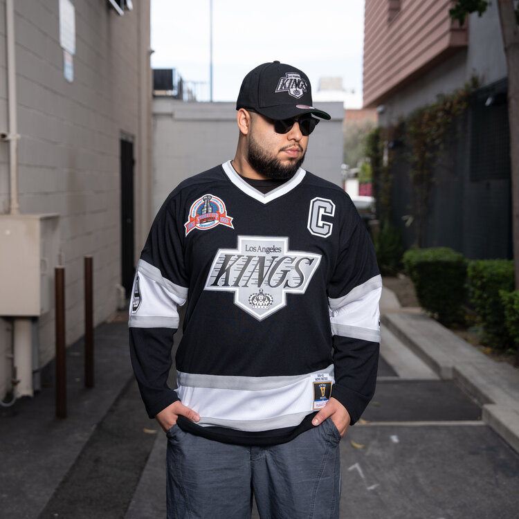Mitchell and Ness NHL LA Kings 1992 Wayne Gretzky #99 Jersey Black