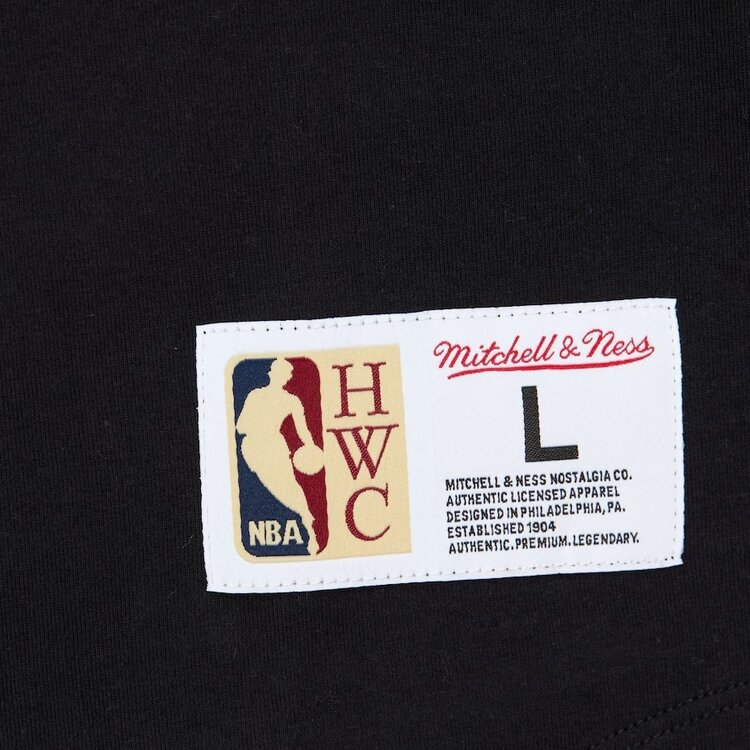 Mitchell and Ness LA Lakers M&N Men's NBA Black Fashion Button Front Jersey
