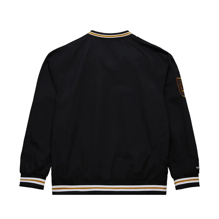 Mitchell and Ness LAFC Men's M&N Classic Nylon Black V-Neck Pullover
