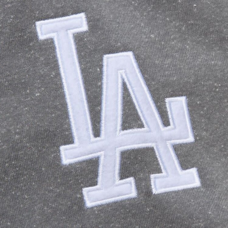 Mitchell and Ness LA Dodgers M&N Snow Washed Fleece Hoodie