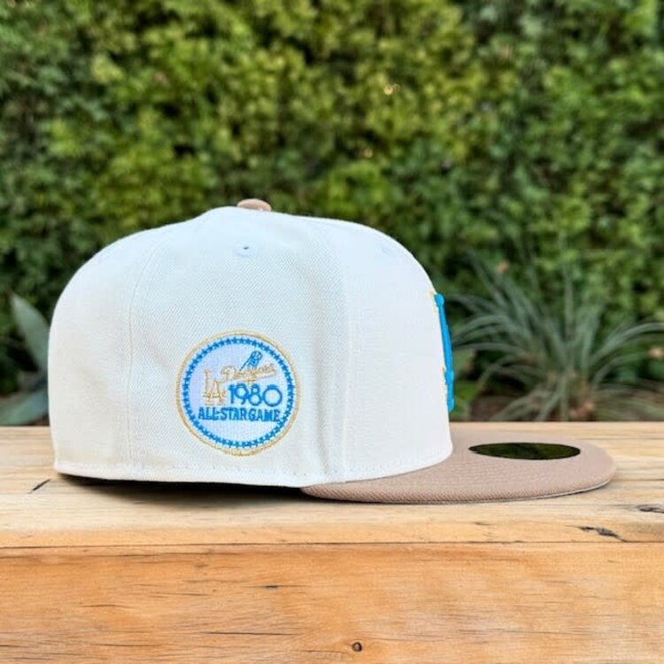 New Era LA Dodgers Ivory/Khaki Metallic 1980 ASG Gray UV