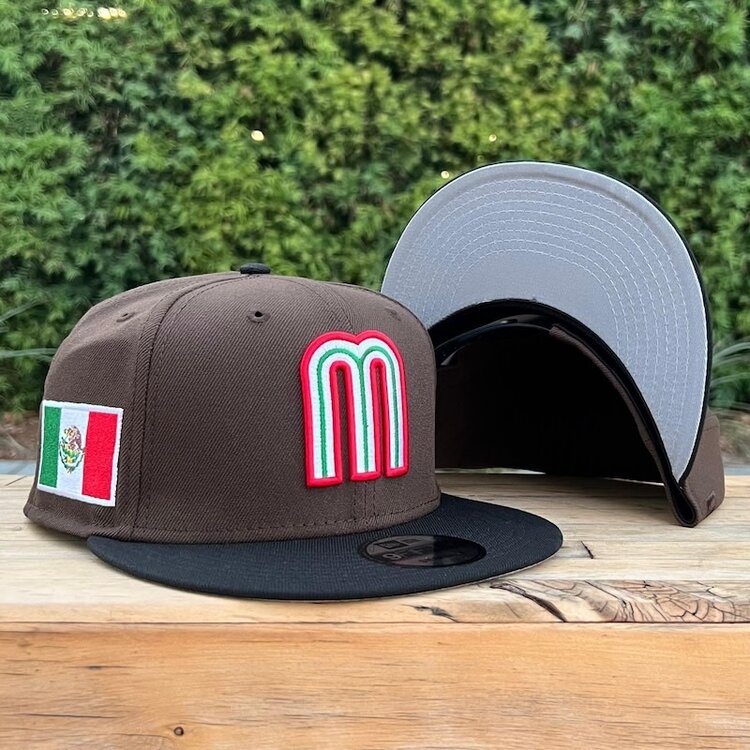 New Era Mexico Brown/Black "M" 950 Snapback
