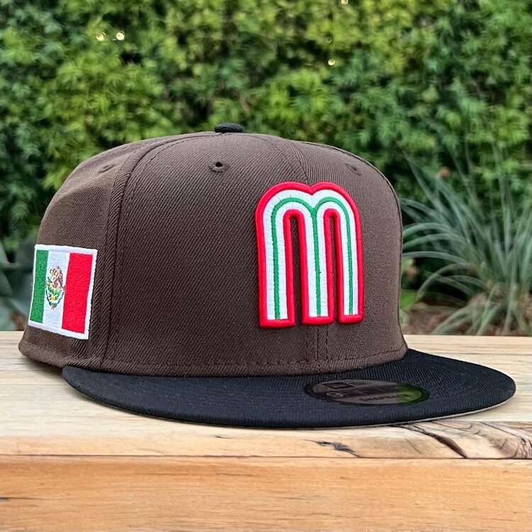 New Era Mexico Brown/Black "M" 950 Snapback