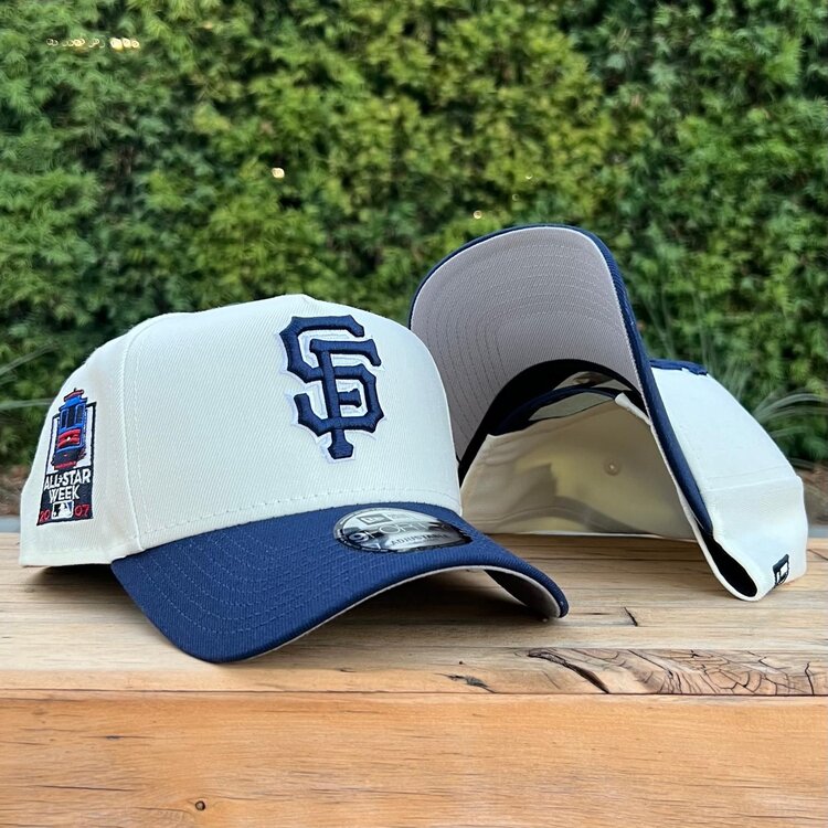 New Era SF Giants Ivory/Navy 2007 ASG Gray UV 940  A-Frame