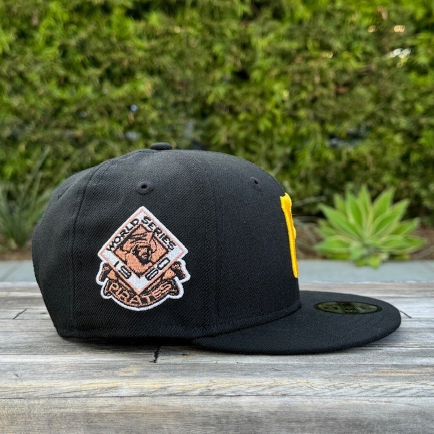 Pirates Youth Black Team 1960 WS 950 Snapback - The Locker Room of