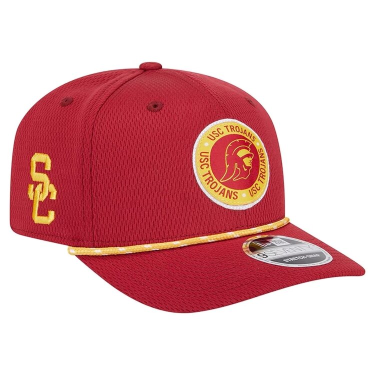 New Era USC Trojans Cardinal Stretch Snap 970SS