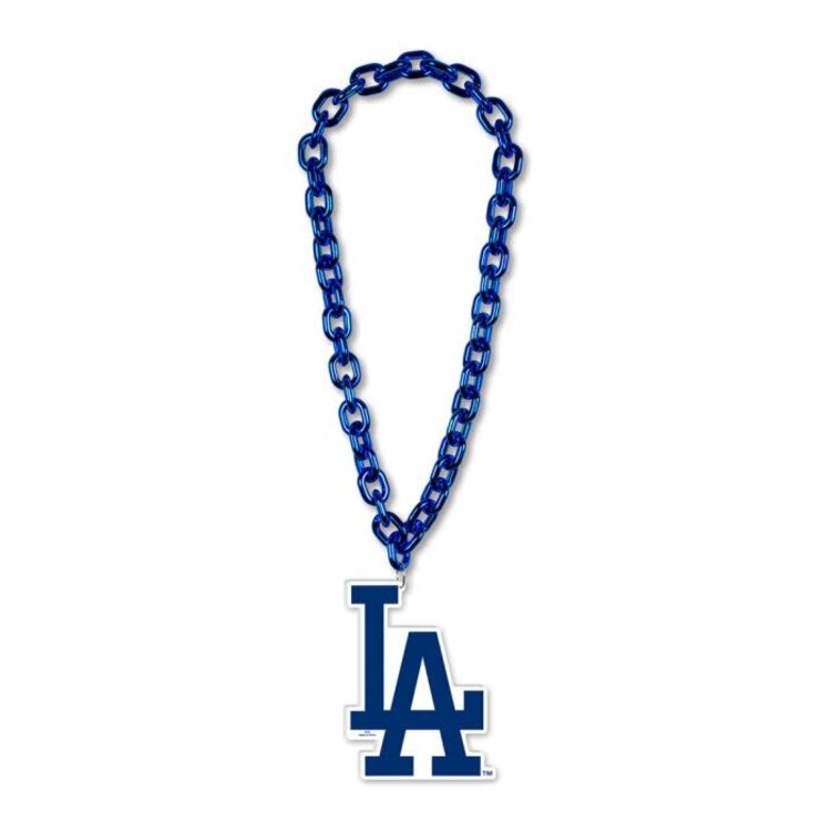 Wincraft Dodgers Blue Big Chain Necklace