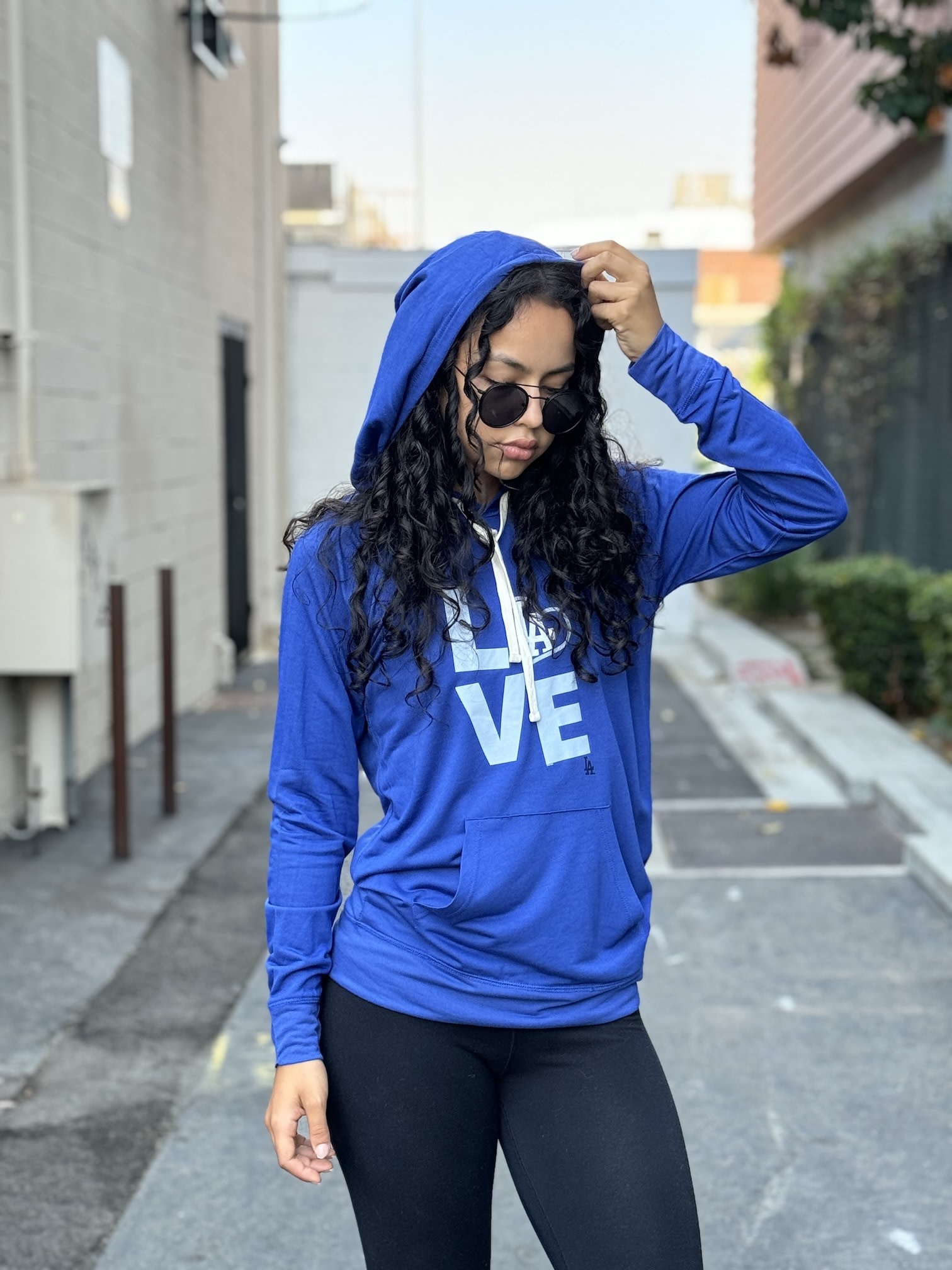 Game royal blue hoodie sale