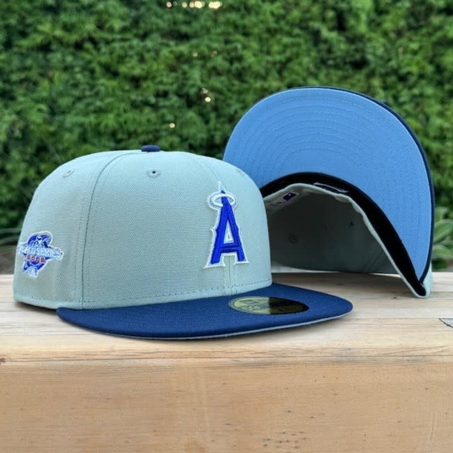 Angels Everest/Navy 2002 WS Blue UV Fitted - The Locker Room of Downey
