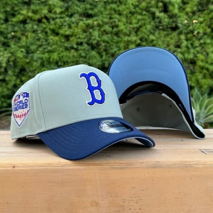 New Era Boston Everest/Navy 2018 WS Blue UV 940  A-Frame