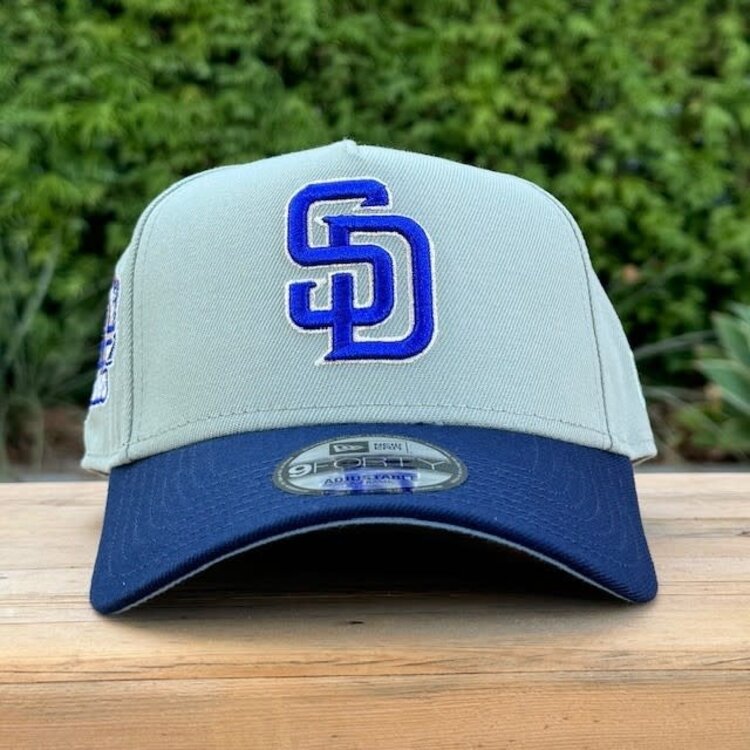 New Era San Diego Padres Everest/Navy 2002 WS Blue UV 940  A-Frame