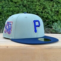 New Era Pirates Everest/Navy 76th WS Blue UV Fitted