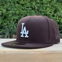New Era LA Dark Brown Gray UV
