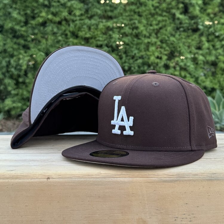 New Era LA Dark Brown Gray UV
