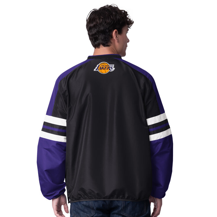 G-III Lakers M G-III High Heat V-Neck Pullover