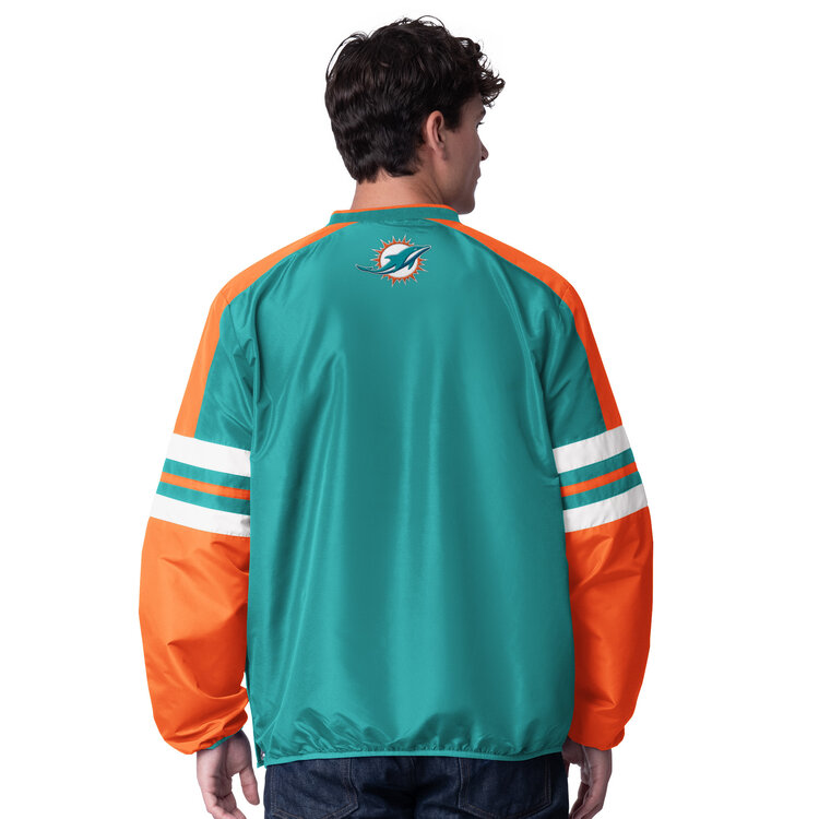 G-III Dolphins M G-III High Heat V-Neck Pullover