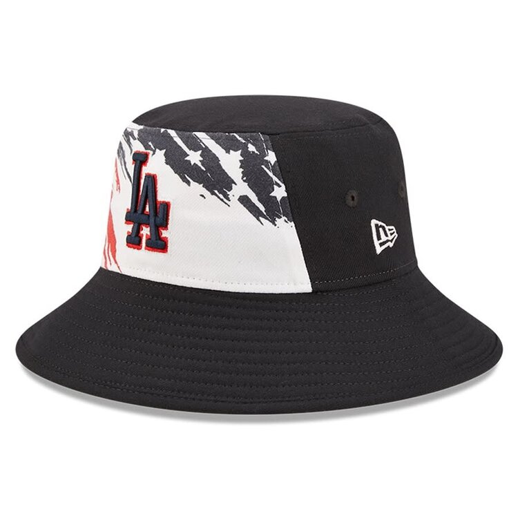 New Era LA Dodgers 4th of July 2022 Bucket Hat Navy
