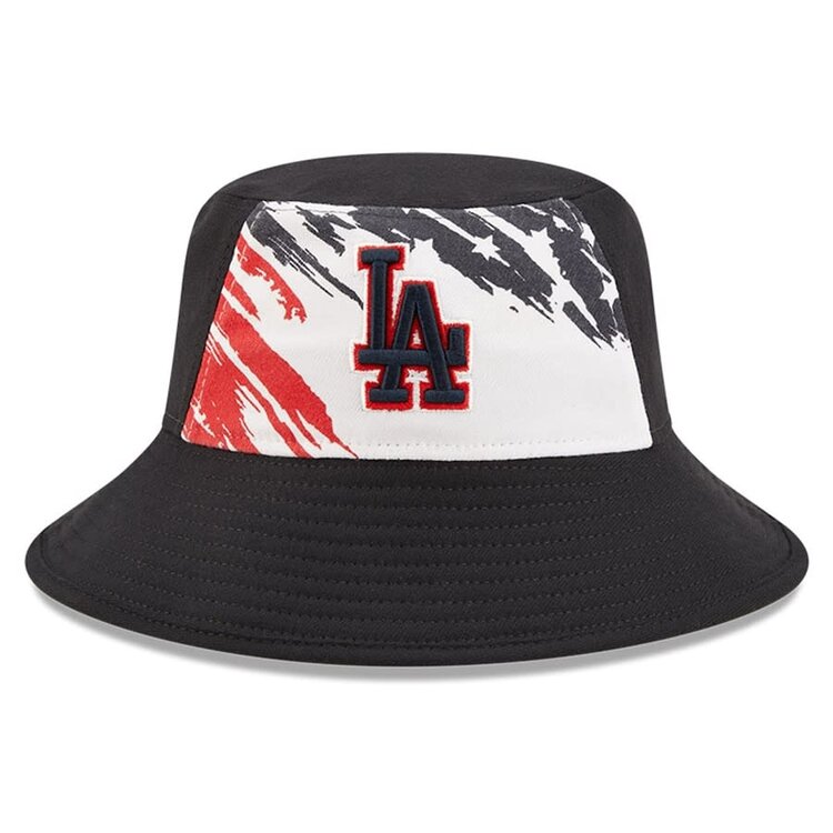 New Era LA Dodgers 4th of July 2022 Bucket Hat Navy