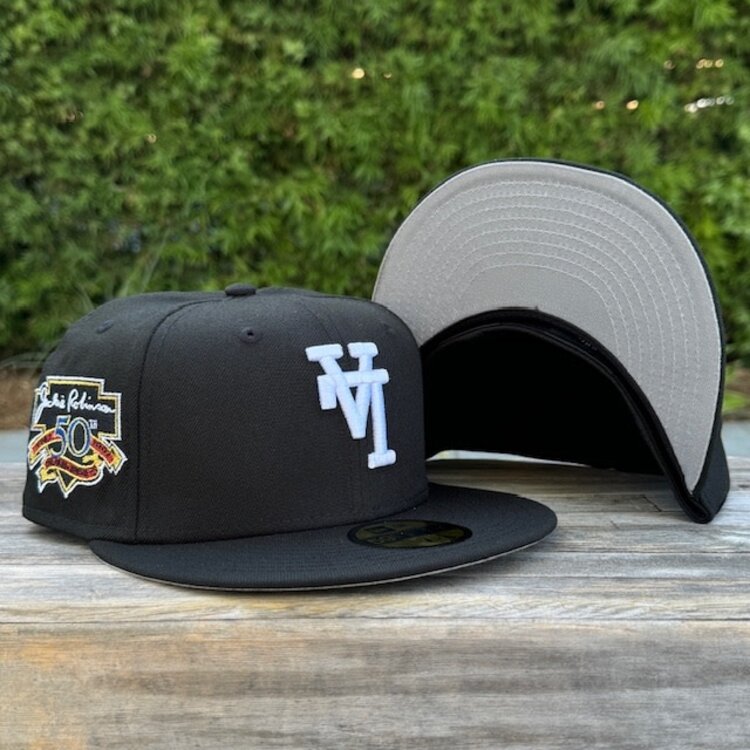 New Era LA Upside Down BW 50th Jackie Robinson