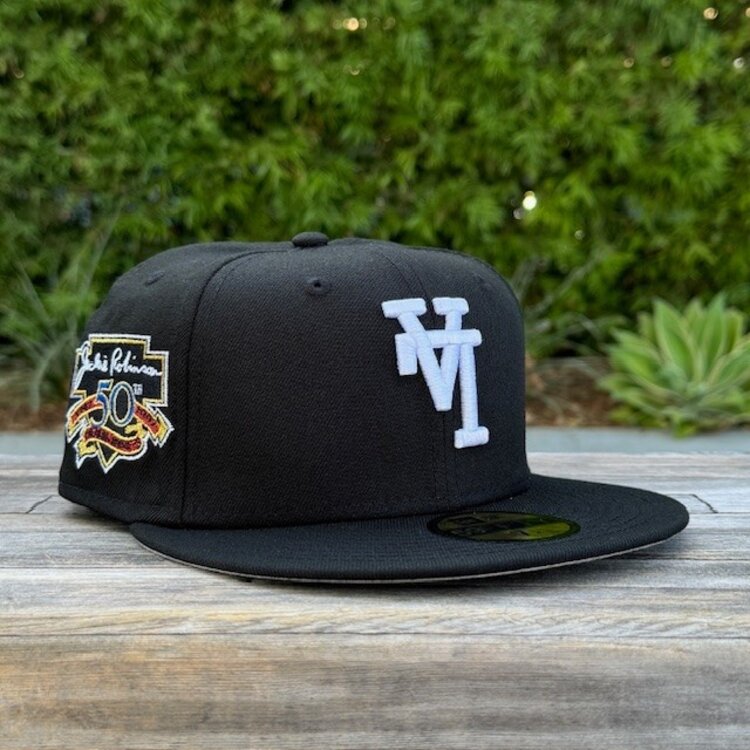 New Era LA Upside Down BW 50th Jackie Robinson