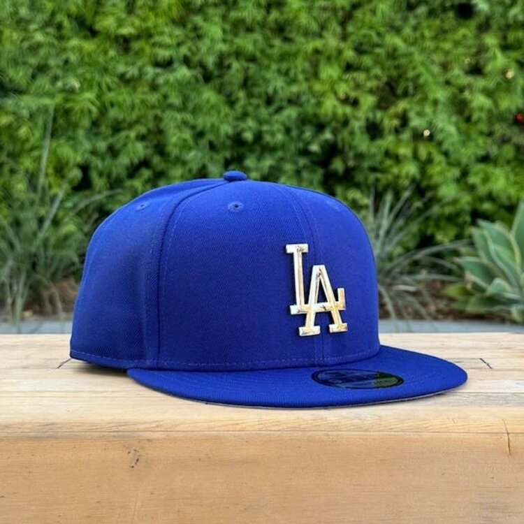 New Era LA Dodgers Royal Silver Metal Logo 950 Snapback