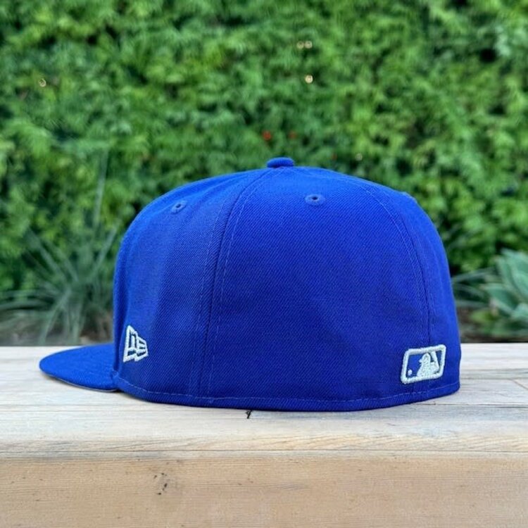 New Era LA Dodgers Royal Silver Metal Fitted
