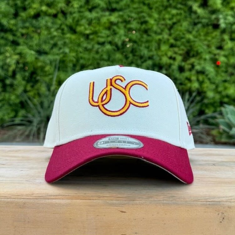 New Era USC Retro Ivory/ Cardinal 940 A-Frame